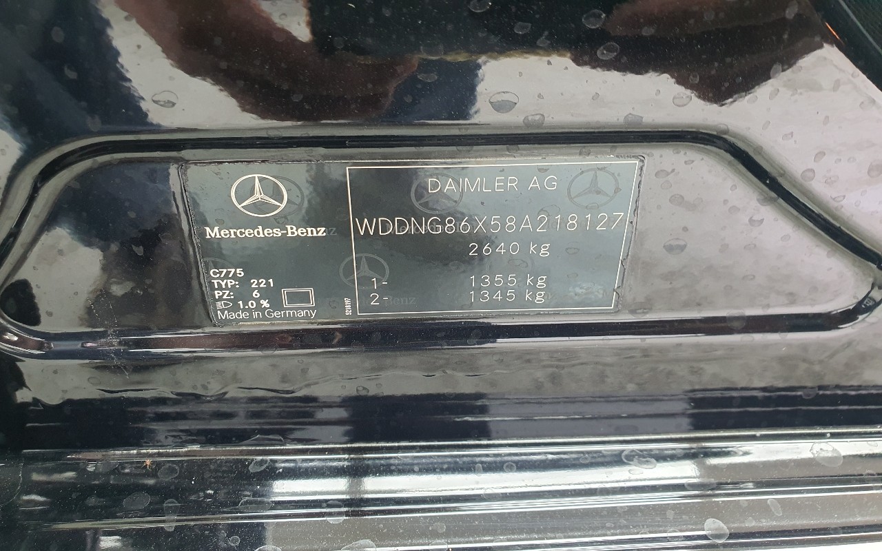 2008 - mercedes-benz s500l