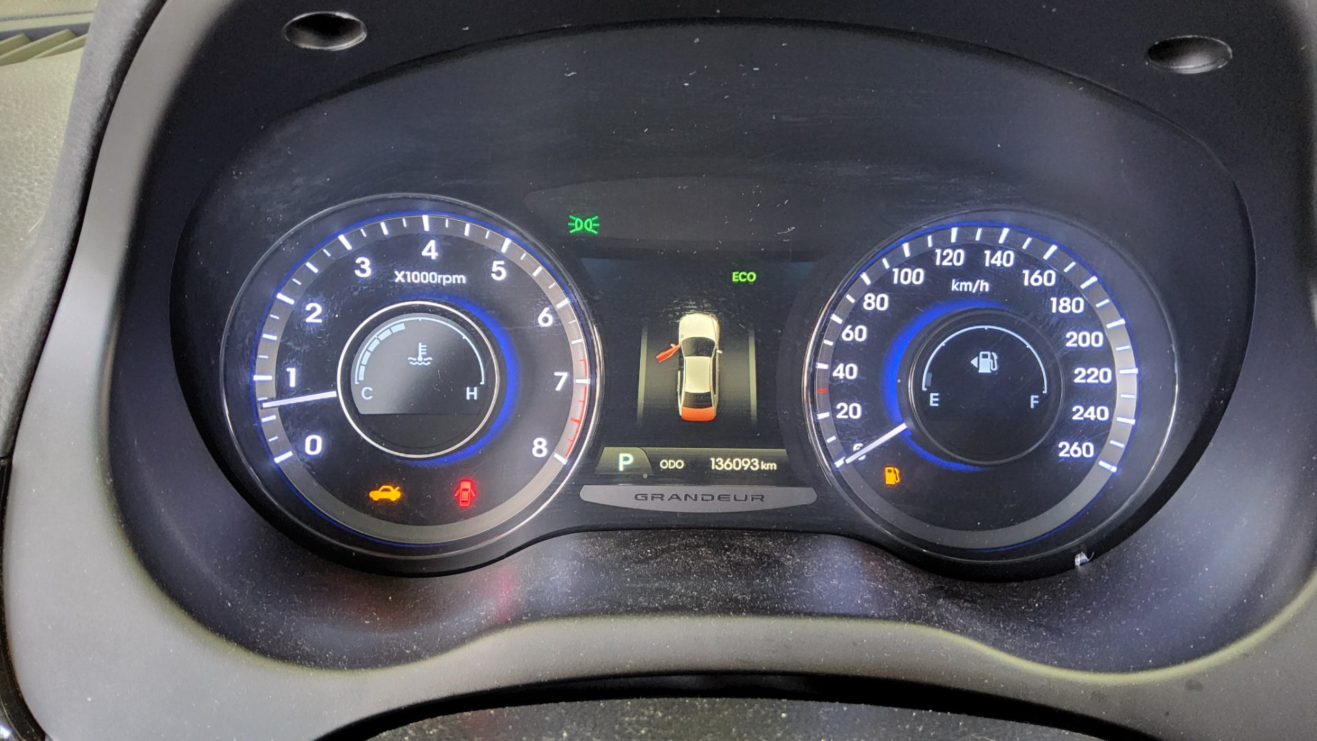 2012 - hyundai grandeur