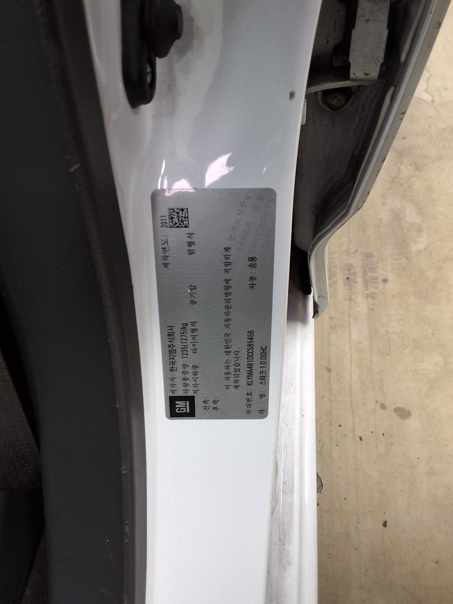 2012 - chevrolet spark