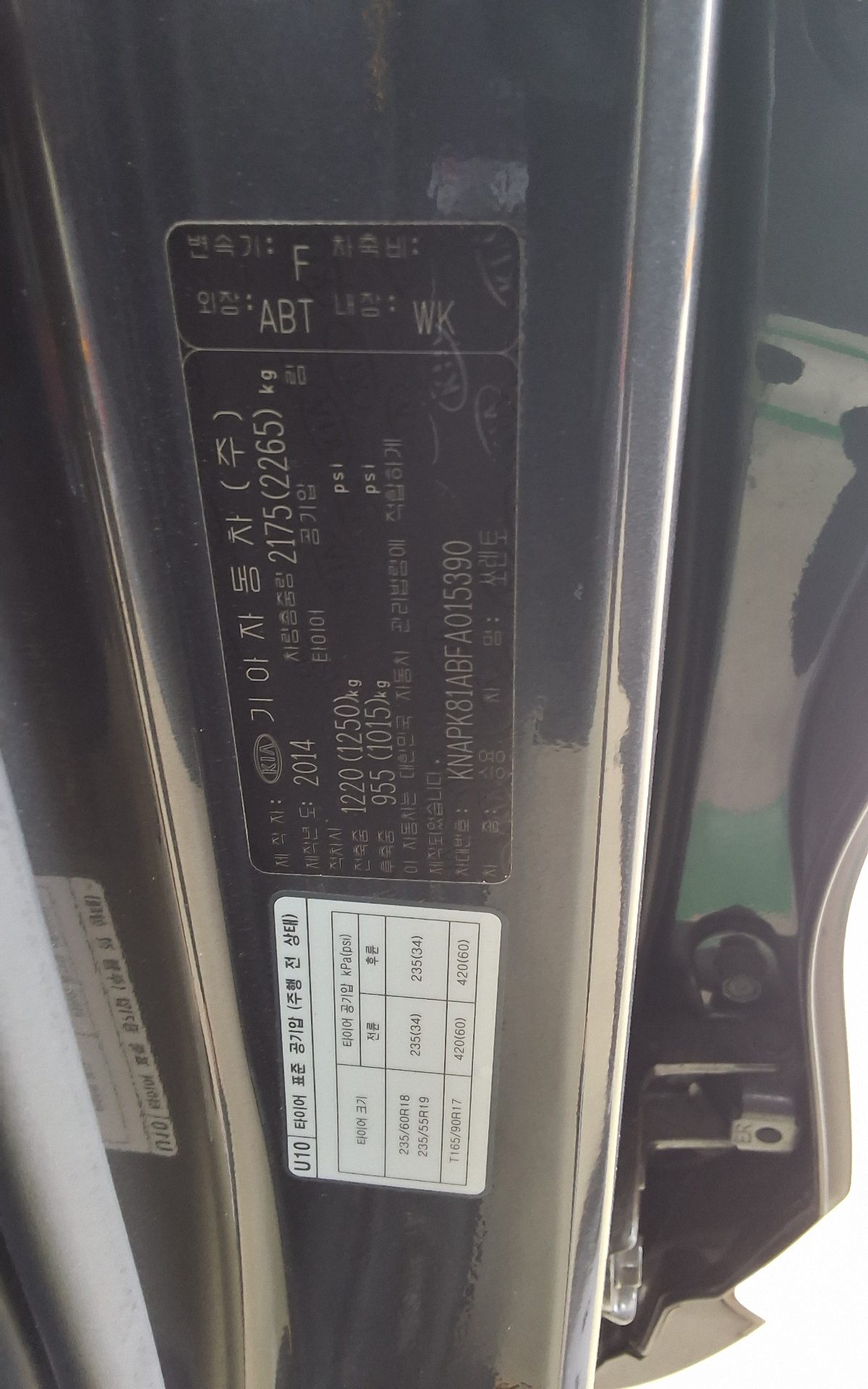 2015 - kia sorento
