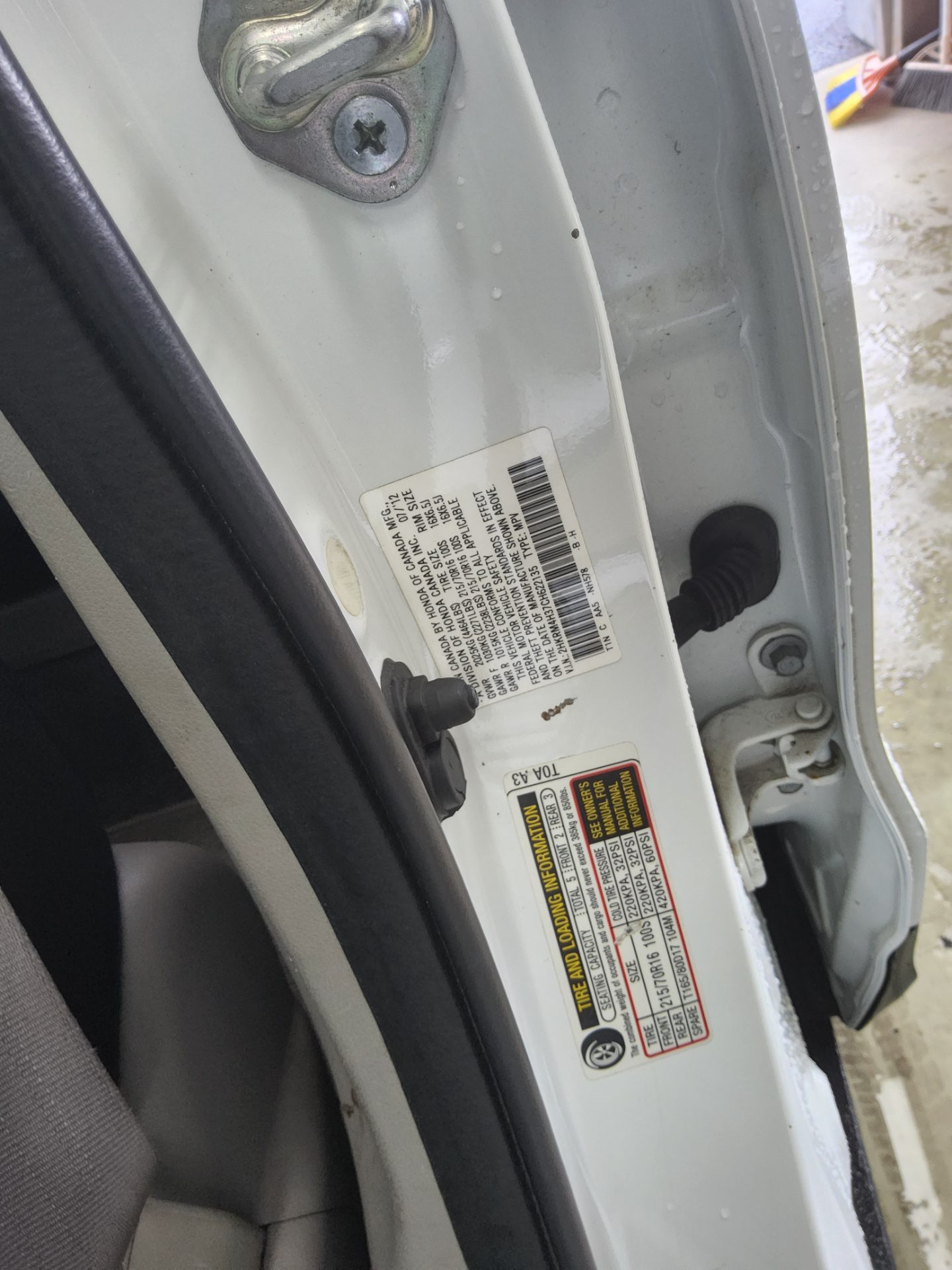2012 - honda cr-v