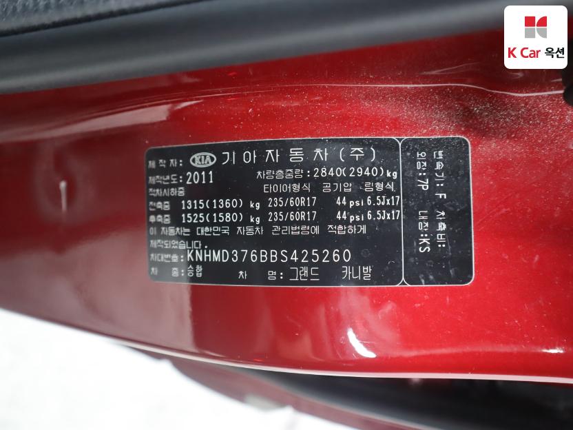 2011 - kia carnival